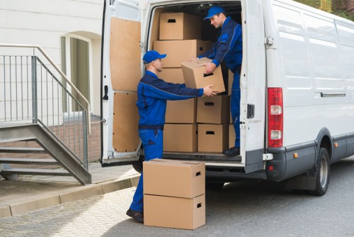 Removal van service in Hackney for local house moves