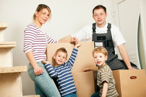 Risk assessment being completed before a Hackney moving job