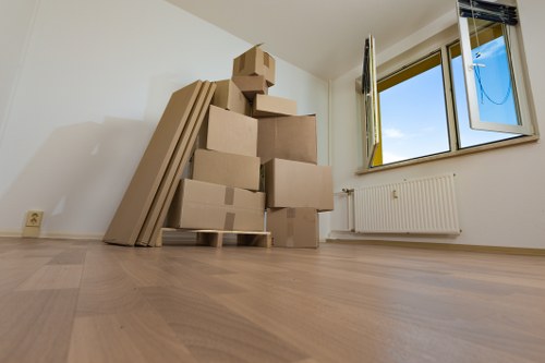 Local man with a van helping with home moving in Hackney