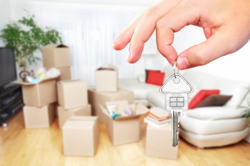 Local removals team helping with a home move in Hackney