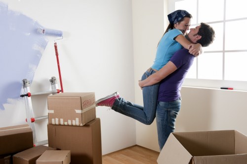 Local removal van ready for a short notice move in Hackney