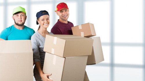 Commercial man with van support for Hackney offices and studios