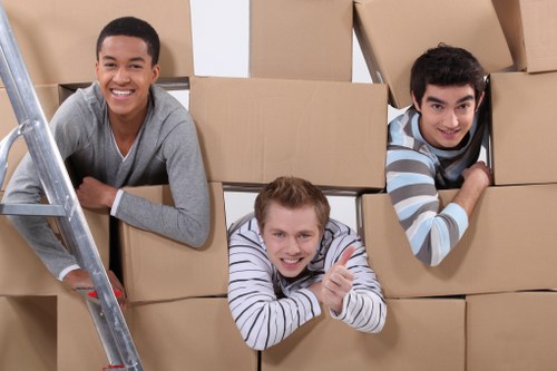 Packing and moving support from Hackney removals specialists