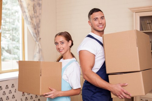 Commercial relocation truck service in Hackney